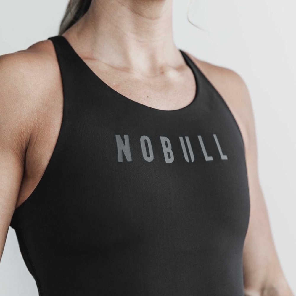 NWT NOBULL Women’s One Piece Swimsuit - XS - Black